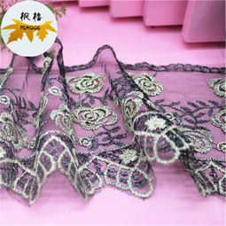 水溶金銀絲與鏤空蕾絲花邊 楓格花邊在義烏國際商貿(mào)城的創(chuàng)新與商機